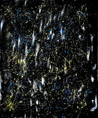 Éclats d'Espoir — peinture abstraite d’Antoine Masia