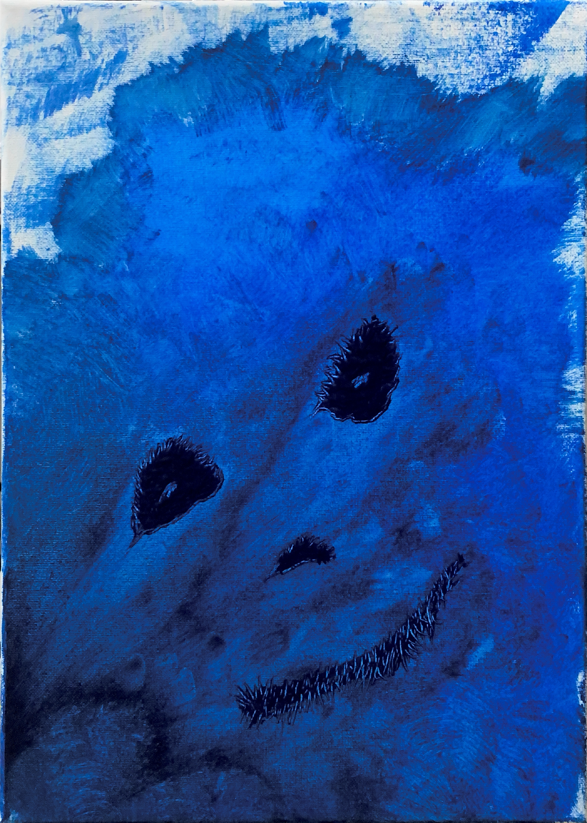 Présence Cachée — peinture abstraite d’Antoine Masia